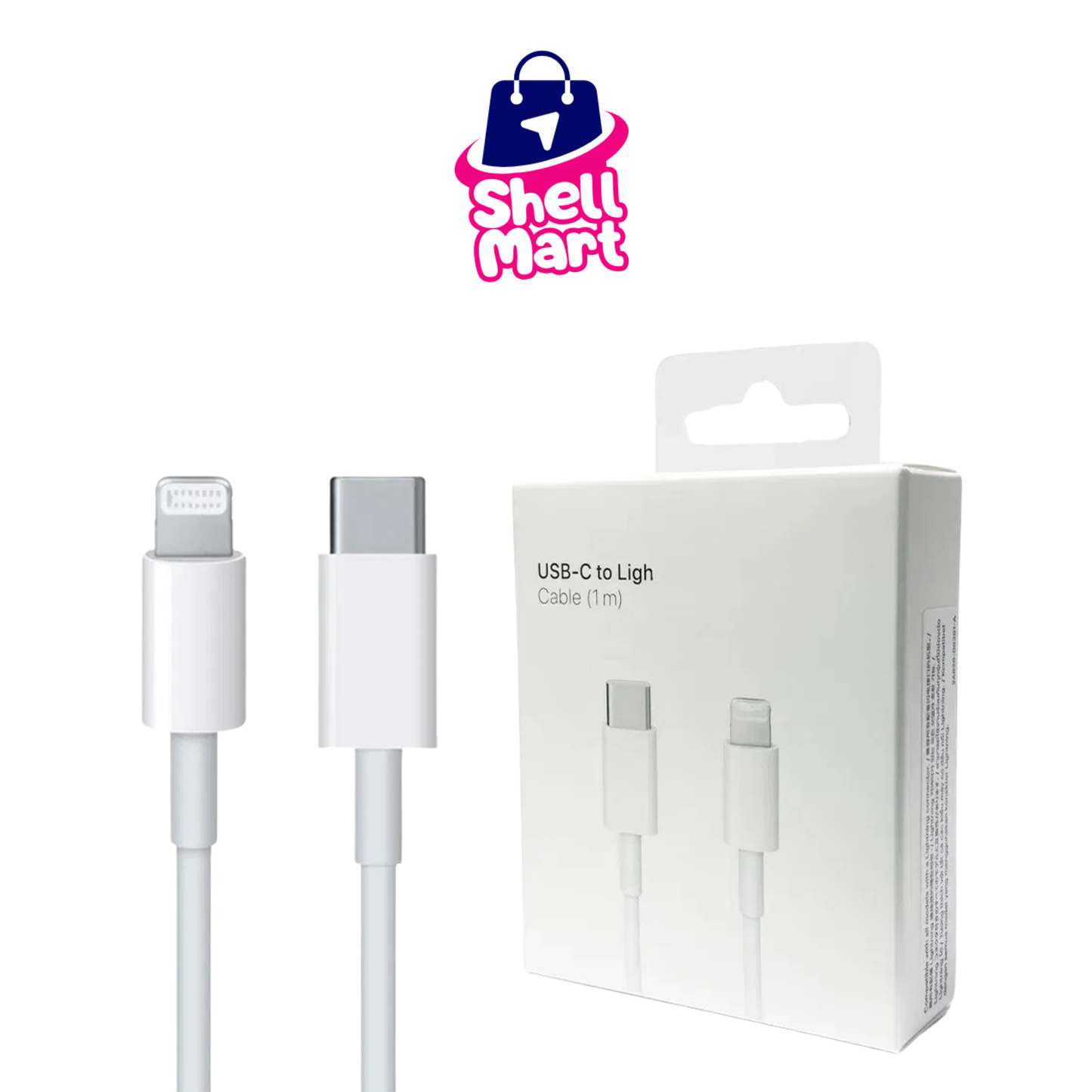 Apple USB-C to Lightning Charging & Data Cable – Fast Charge & Sync