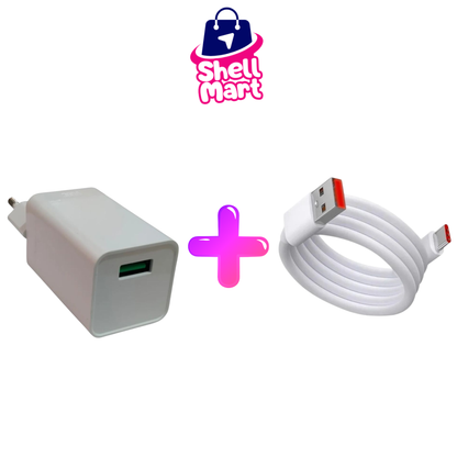 Oppo 4A Fast VOOC Adapter – 5V/4A Quick Charging Power Adapter