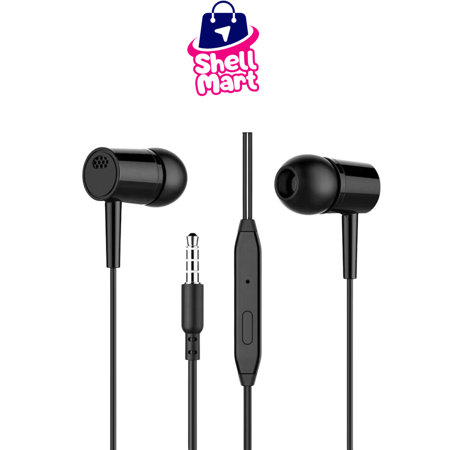 Universal Handsfree Earphones – Clear Sound with Mic