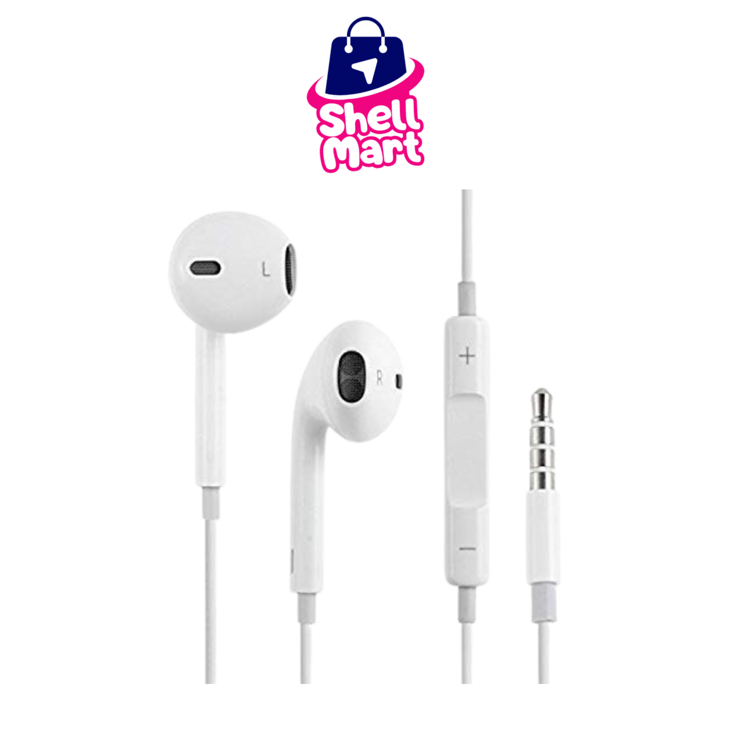 Gionee Original Handsfree Earphones – Deep Bass & Built-In Mic