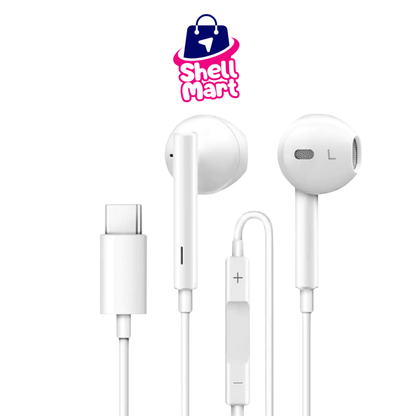 Gionee Type-C Handsfree Earphones – Wired USB-C with Mic & Bass
