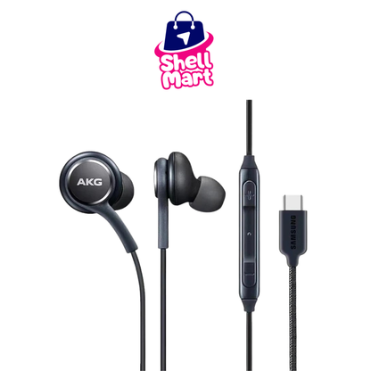 Samsung AKG Type-C Handsfree Earphones – Wired USB-C with Mic & Studio Sound