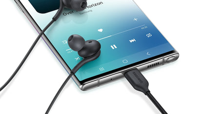 Samsung AKG Type-C Handsfree Earphones – Wired USB-C with Mic & Studio Sound